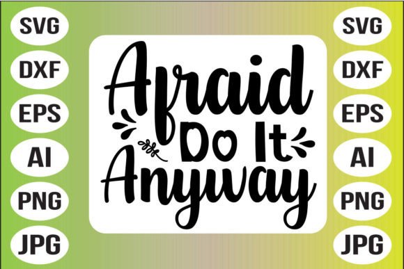 Afraid Do It Anyway: Graphics for Crafts