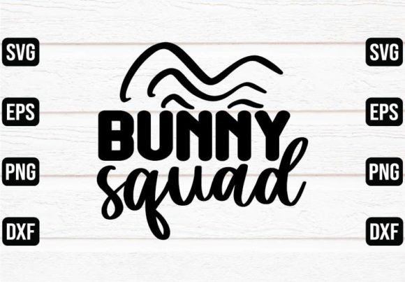 Bunny Squad SVG Design Review