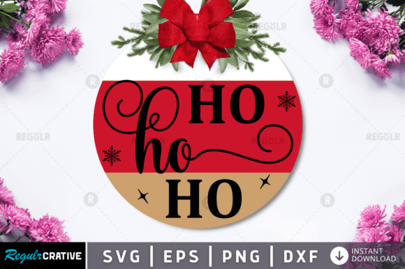 FREE Hohoho, Christmas Svg Design: Graphics for Crafts and Commercial Use