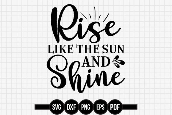 Rise Like the Sun and Shine: Graphics for Crafts