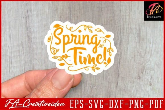Spring Time Svg Design: Graphics and Crafts for Digital Sellers