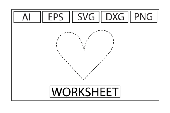 Worksheet Valentine Free Design Graphics and Crafts